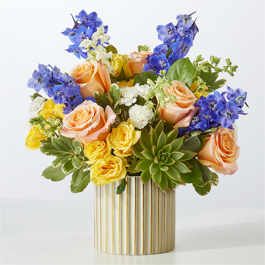 Cobalt Reverie Bouquet – Eventos Galindo, Chicago IL