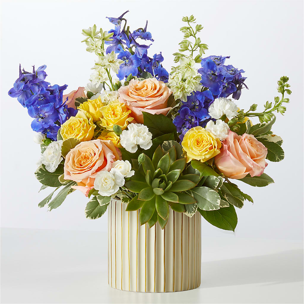 Cobalt Reverie Bouquet – Eventos Galindo, Chicago IL