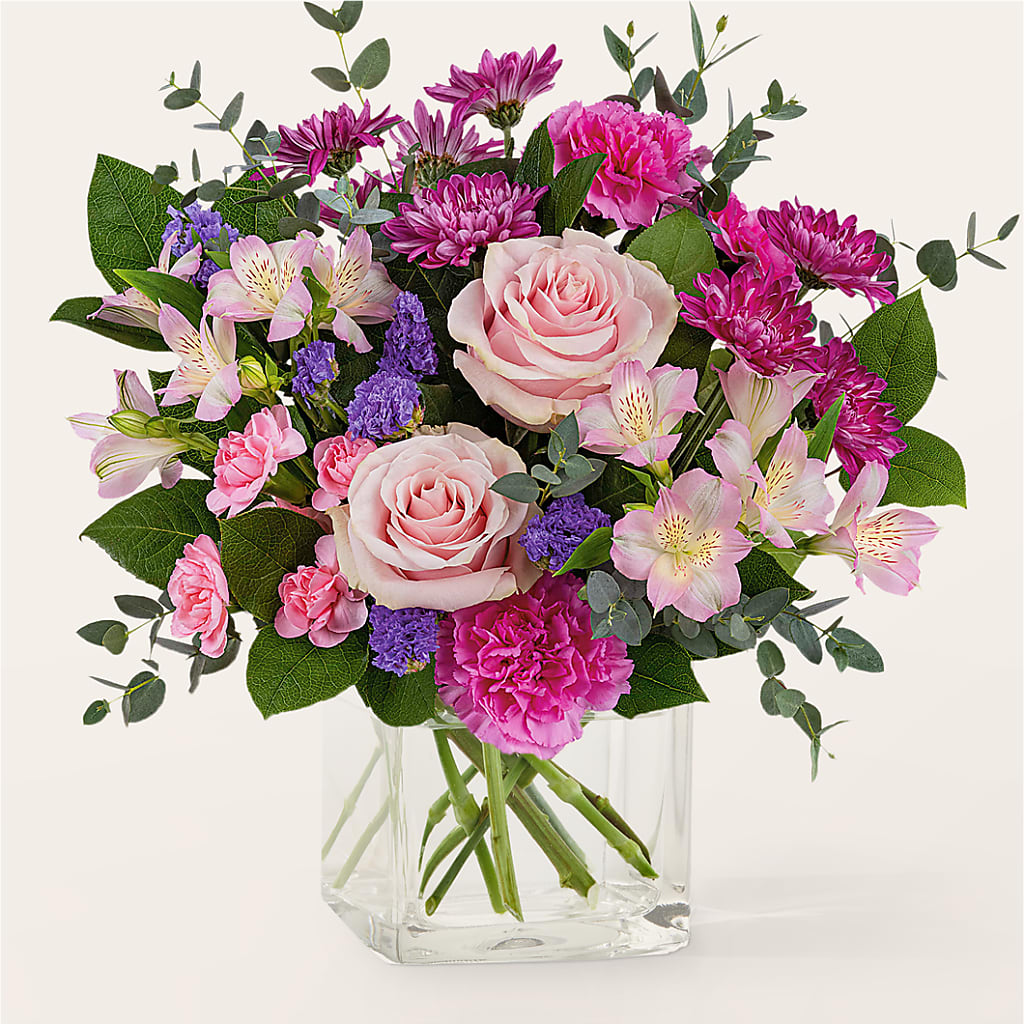 Rosy Radiance Bouquet – Eventos Galindo, Chicago IL