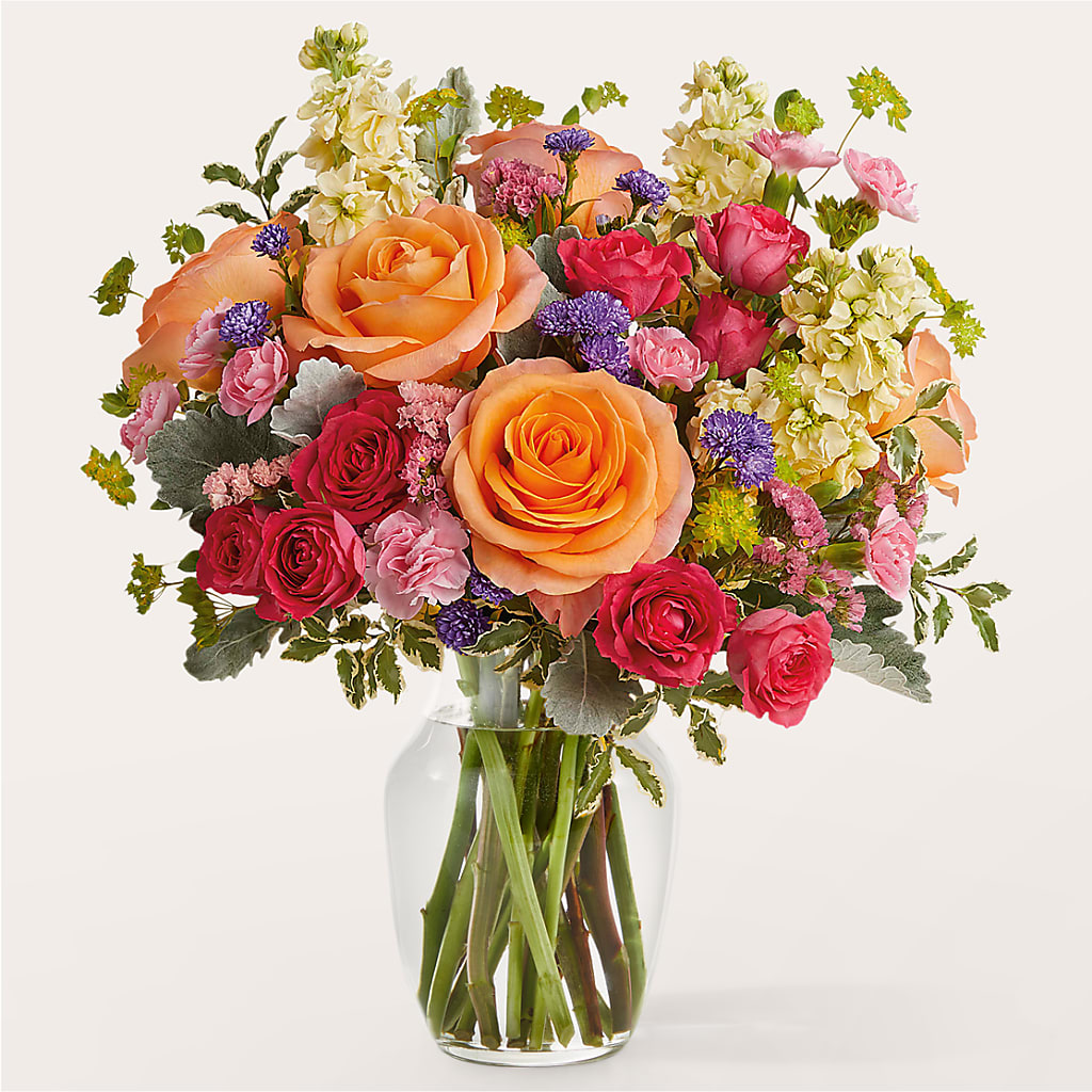 Tangerine Tango Bouquet – Eventos Galindo, Chicago IL