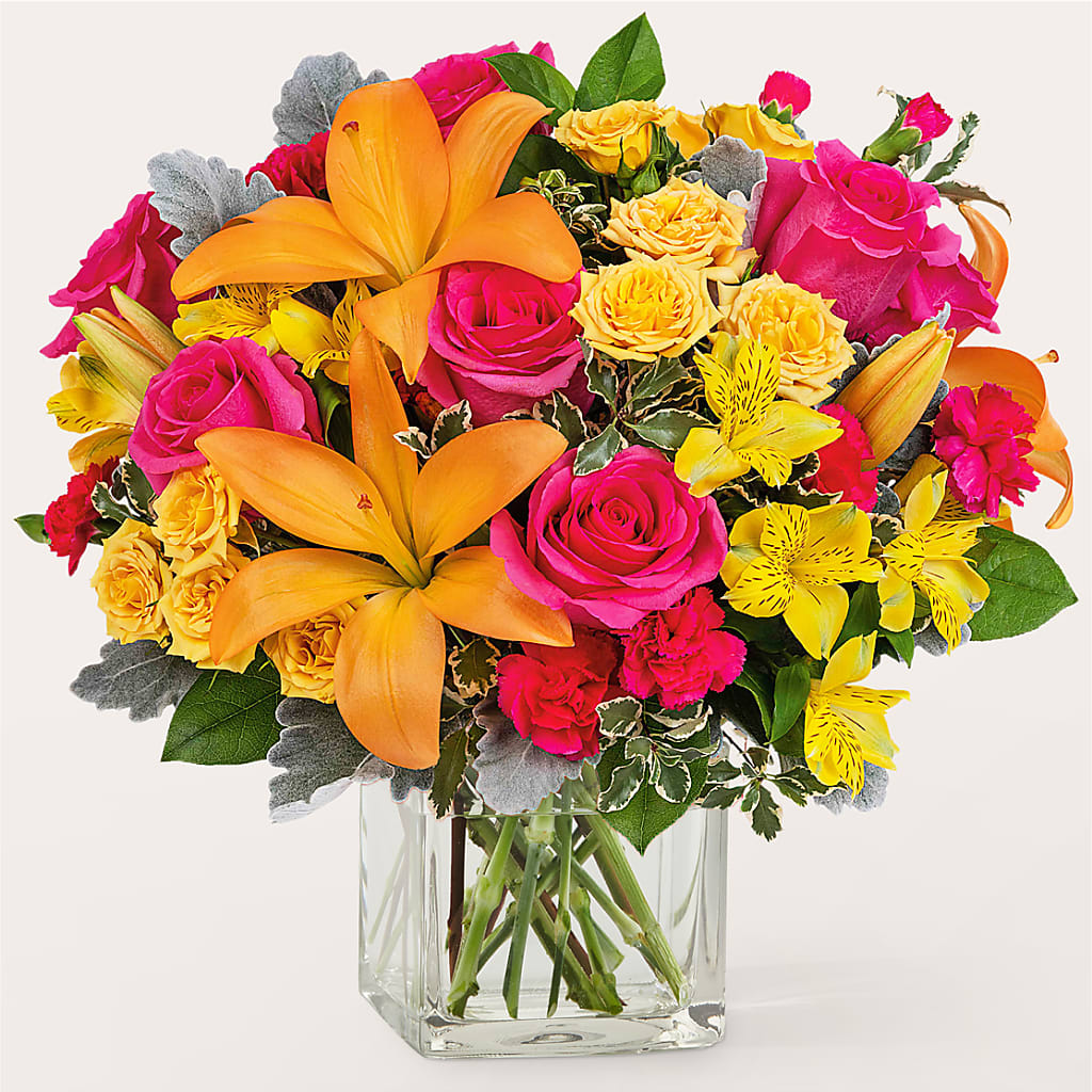 To the Tropics Bouquet – Eventos Galindo, Chicago IL