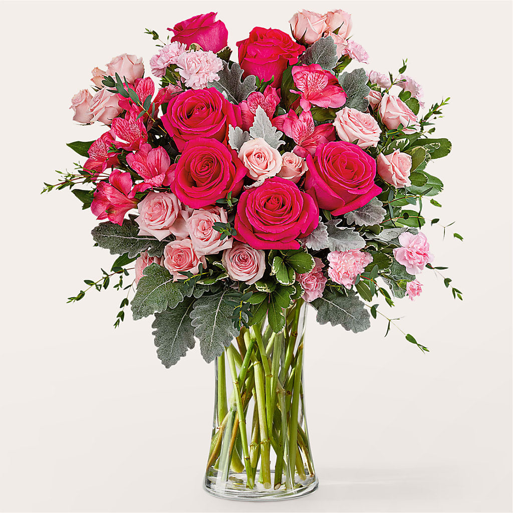 Tickled Pink Bouquet – Eventos Galindo, Chicago IL