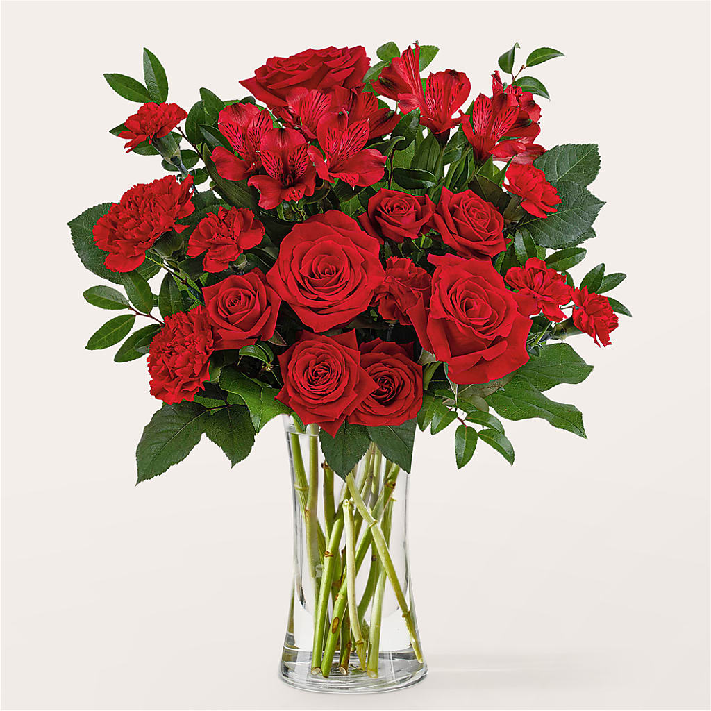 Brilliant Ruby Bouquet – Eventos Galindo, Chicago IL