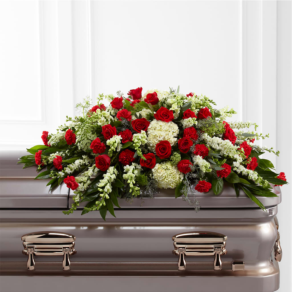 Sincerity Casket Spray – Eventos Galindo, Chicago IL