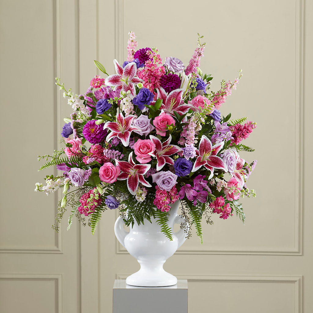 Peaceful Tribute Arrangement – Eventos Galindo, Chicago IL