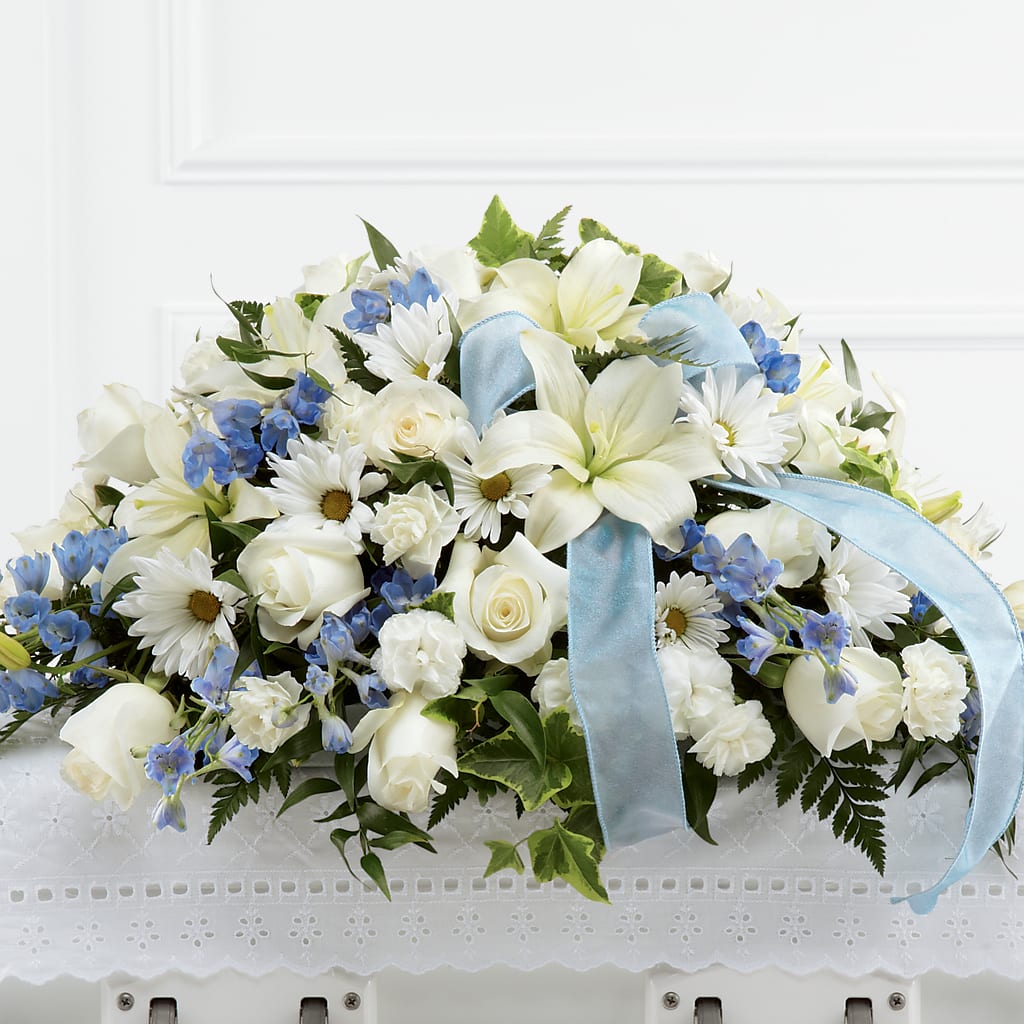 Tender Treasure Casket Spray – Eventos Galindo, Chicago IL