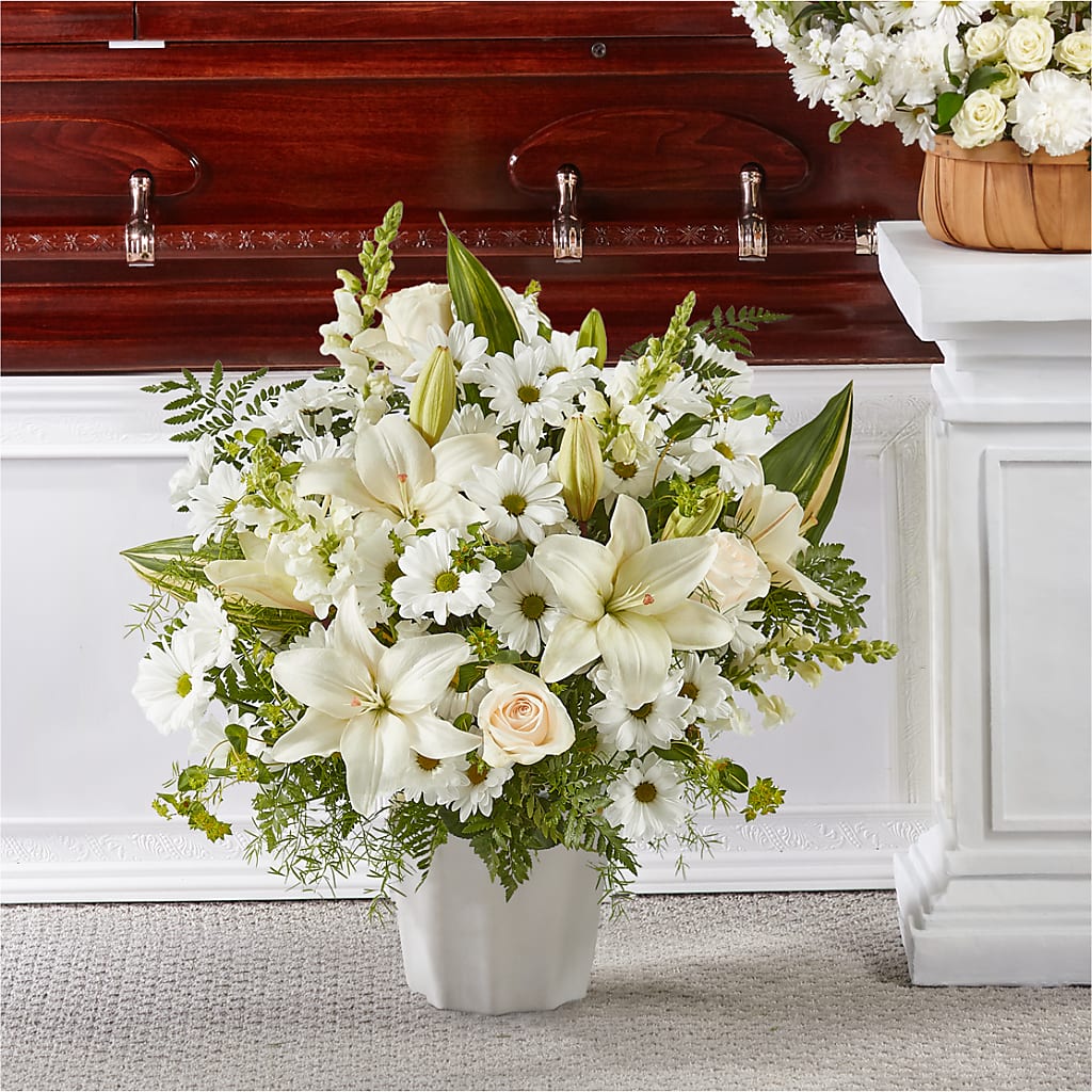Thoughts of Tranquility Floor Basket – Eventos Galindo, Chicago IL