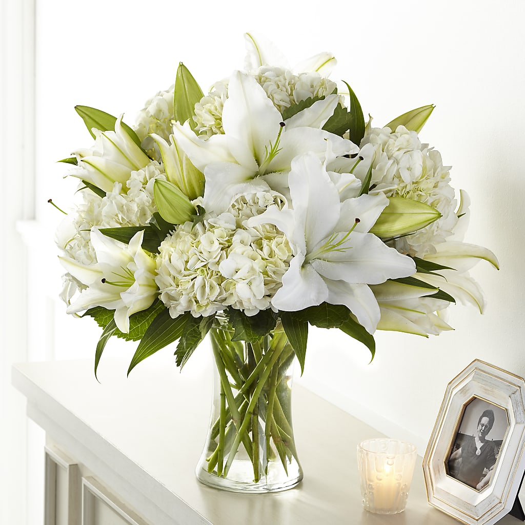 Compassionate Lily Bouquet – Eventos Galindo, Chicago IL