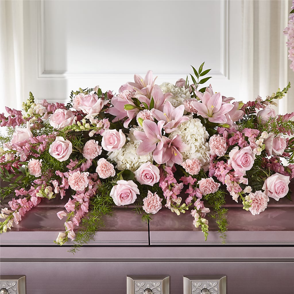 Life & Remembrance Casket Spray – Eventos Galindo, Chicago IL