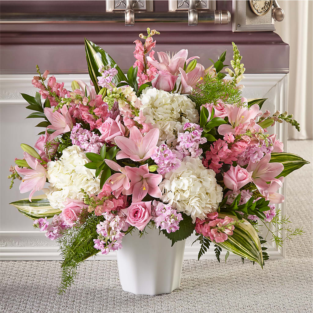 Simply Serene Floor Basket – Eventos Galindo, Chicago IL