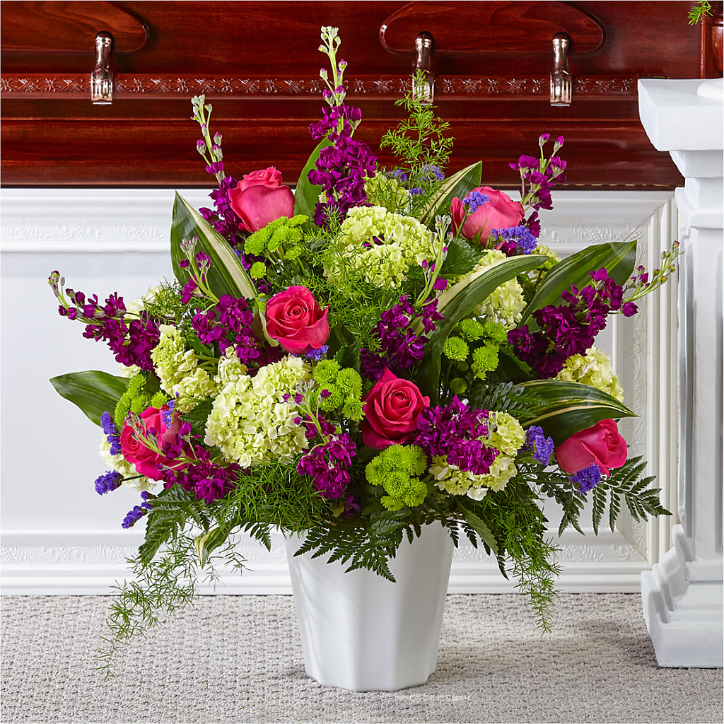 Beautiful Horizons Floor Basket – Eventos Galindo, Chicago IL