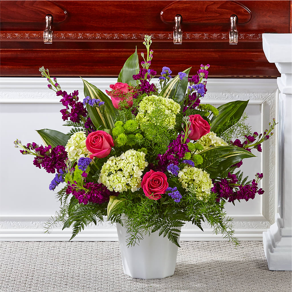 Beautiful Horizons Floor Basket – Eventos Galindo, Chicago IL