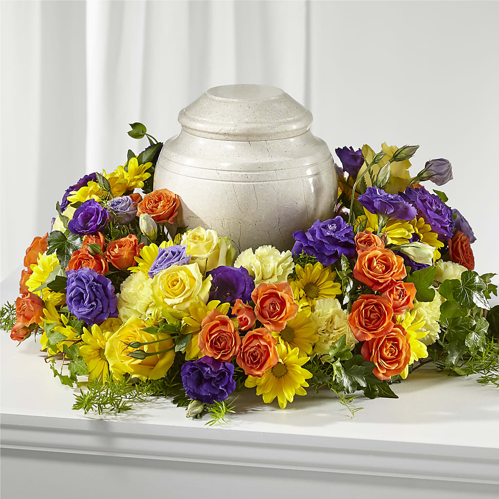 Blossoms of Remembrance Cremation Adornment – Eventos Galindo, Chicago IL