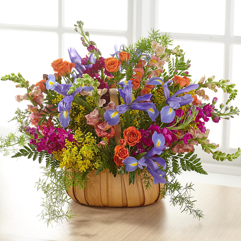 Garden of Life Basket – Eventos Galindo, Chicago IL