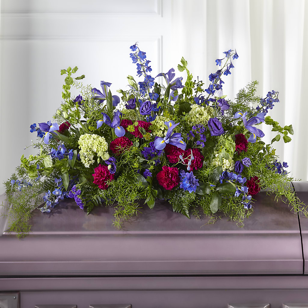 Always Treasured Casket Spray – Eventos Galindo, Chicago IL