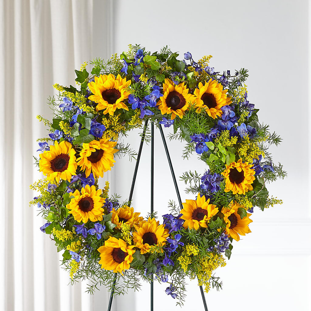 Bright Rays Wreath – Eventos Galindo, Chicago IL