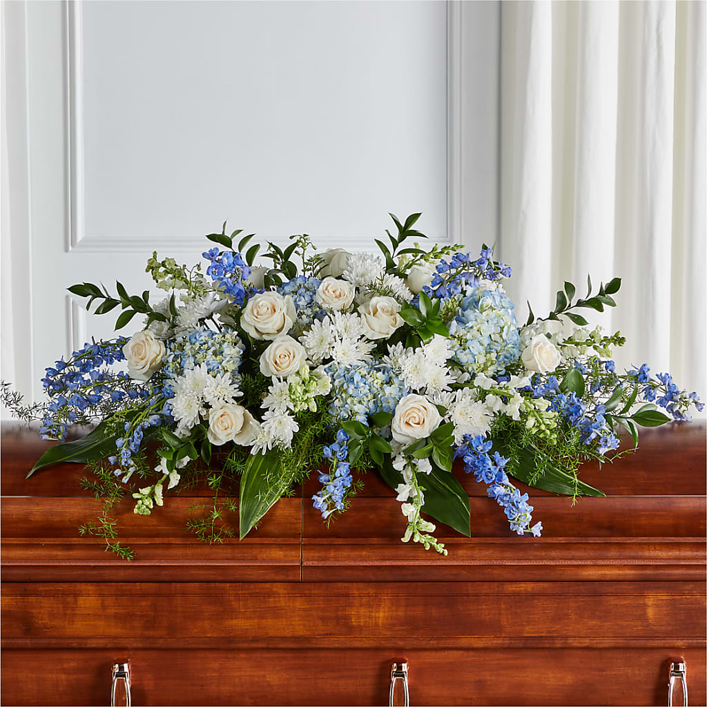 Timeless Essence Casket Spray – Eventos Galindo, Chicago IL