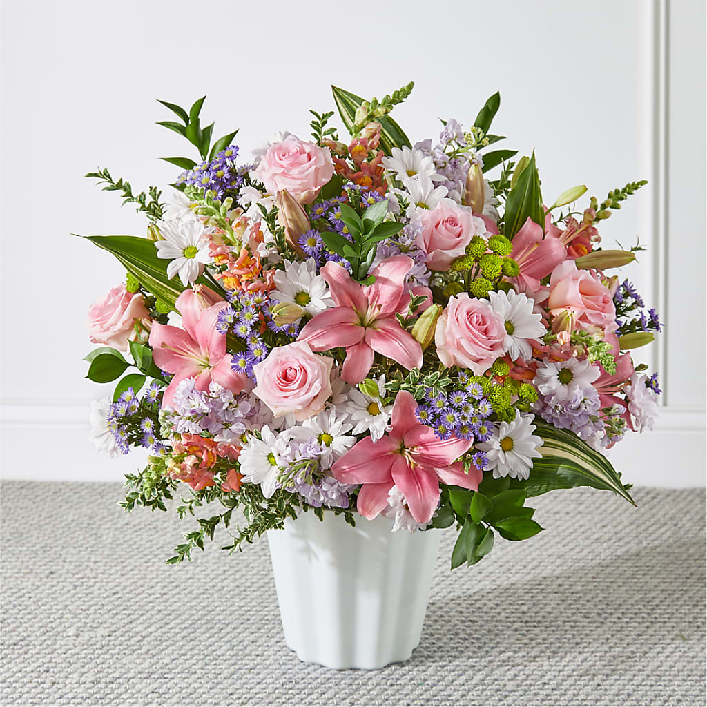 Abundant Compassion Floor Basket – Eventos Galindo, Chicago IL