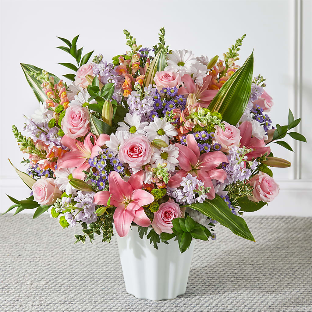 Abundant Compassion Floor Basket – Eventos Galindo, Chicago IL