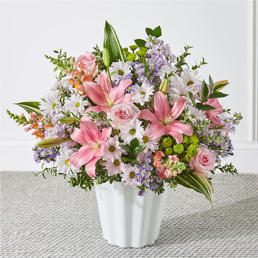 Abundant Compassion Floor Basket – Eventos Galindo, Chicago IL