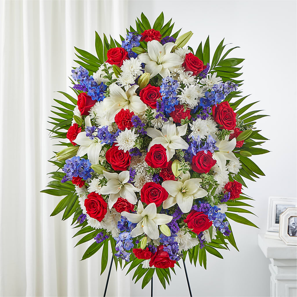 Cherished Service Standing Spray – Eventos Galindo, Chicago IL