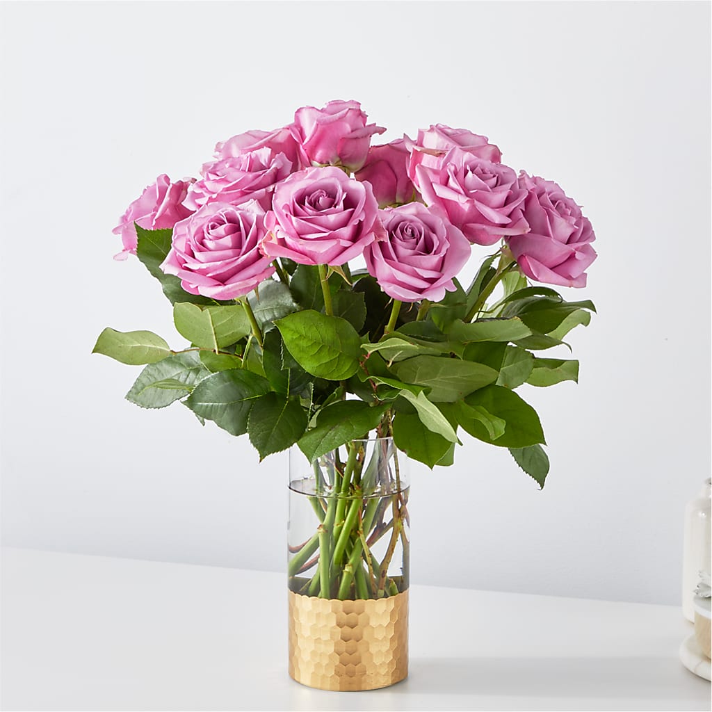 Secret Admirer Lavender Rose Bouquet – Eventos Galindo, Chicago IL