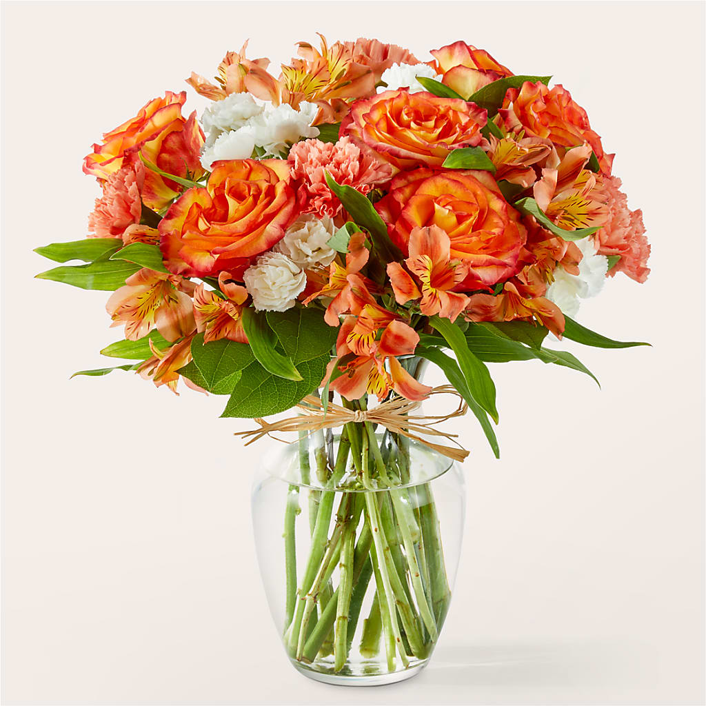 Apricot Glow Bouquet – Eventos Galindo, Chicago IL