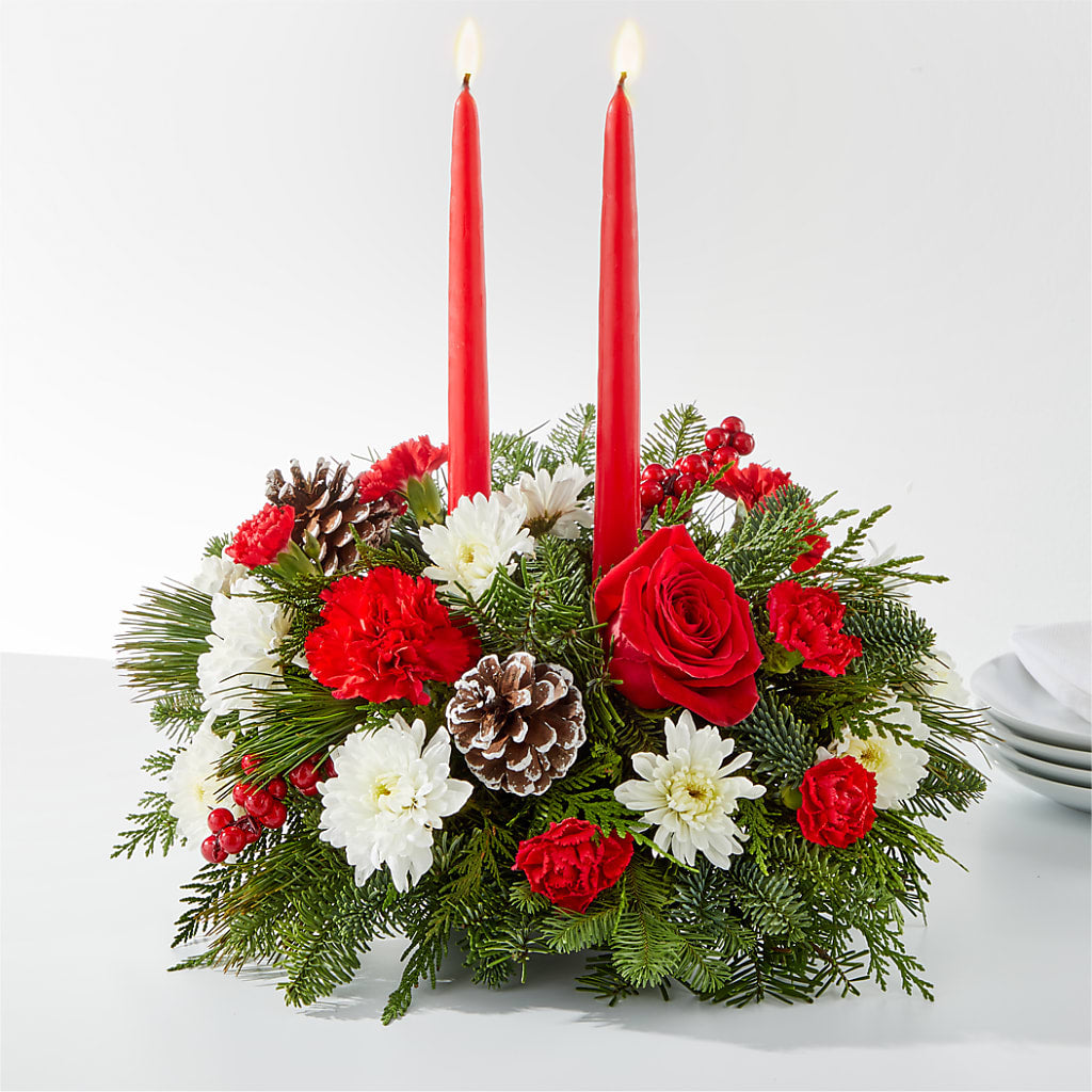 Holiday Soiree Centerpiece – Eventos Galindo, Chicago IL