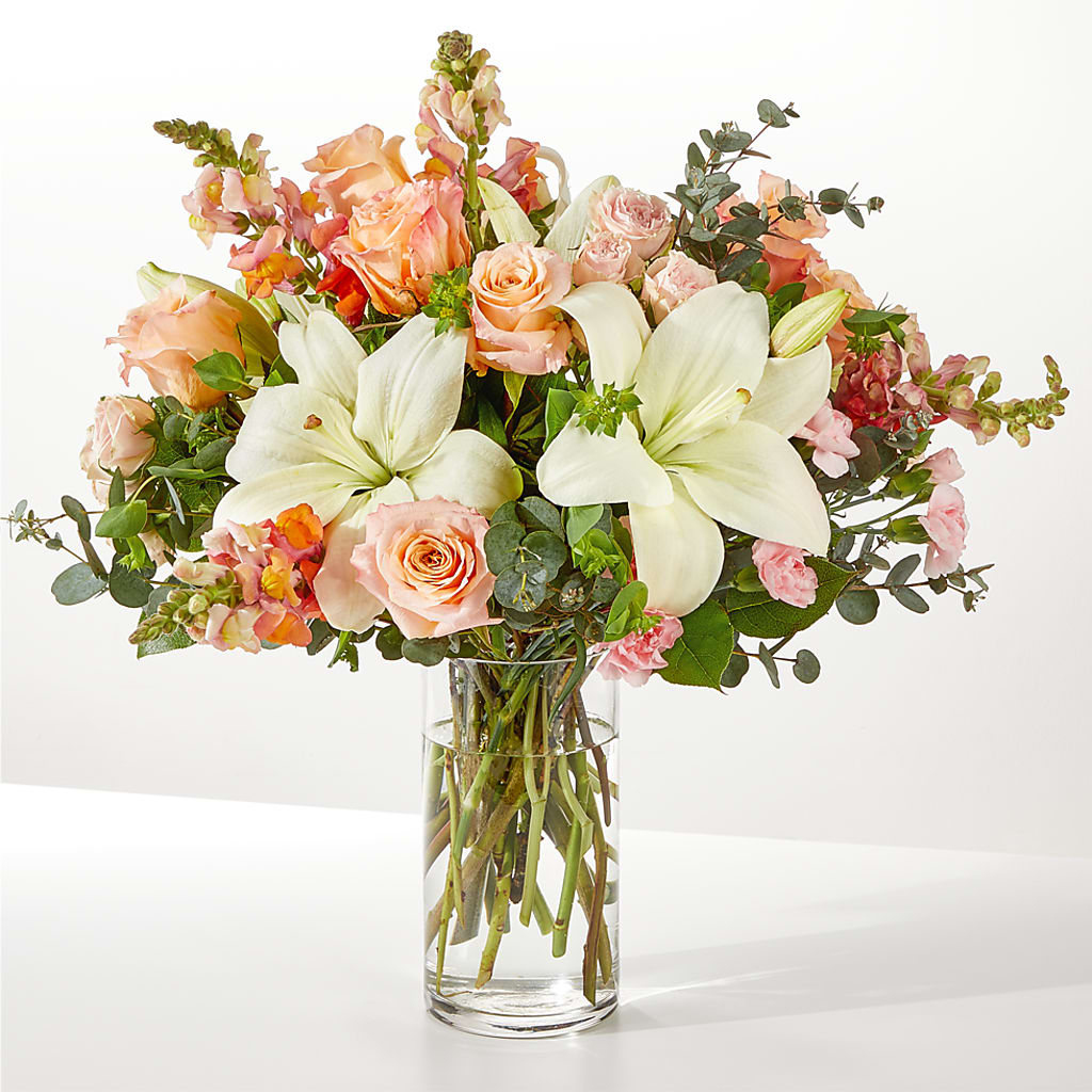 Grapefruit Splash Bouquet – Eventos Galindo, Chicago IL