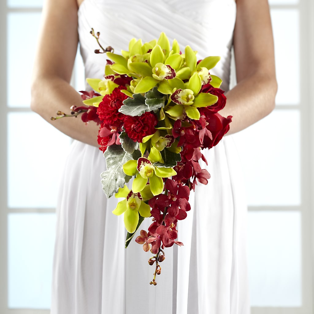 Elegant Orchid Bouquet – Eventos Galindo, Chicago IL