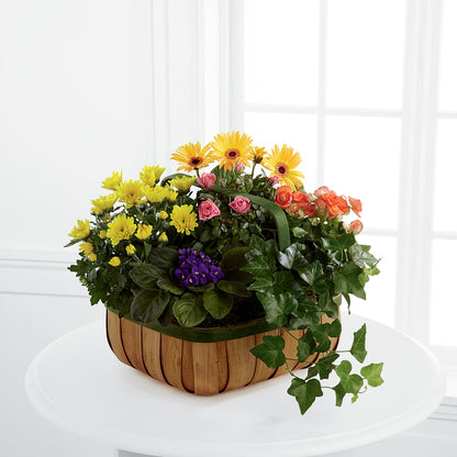Gentle Blossoms Basket –  Eventos Galindo, Chicago IL