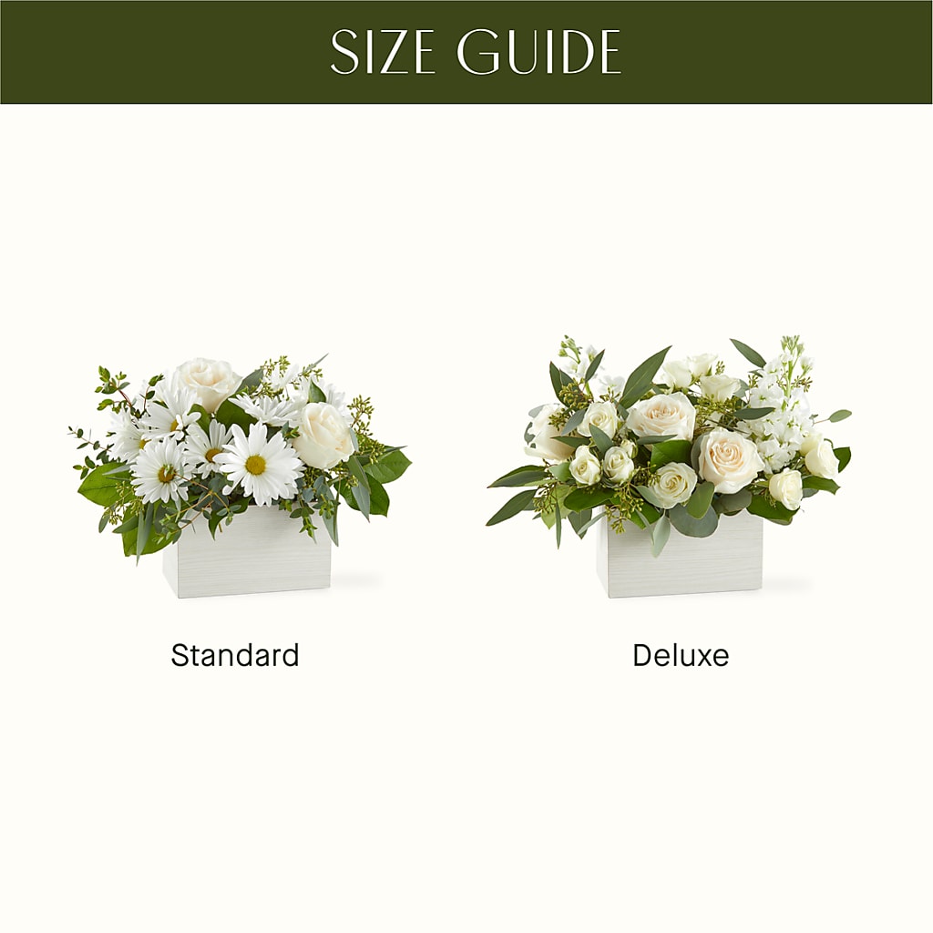 Fresh Linen Box Bouquet –  Eventos Galindo, Chicago IL