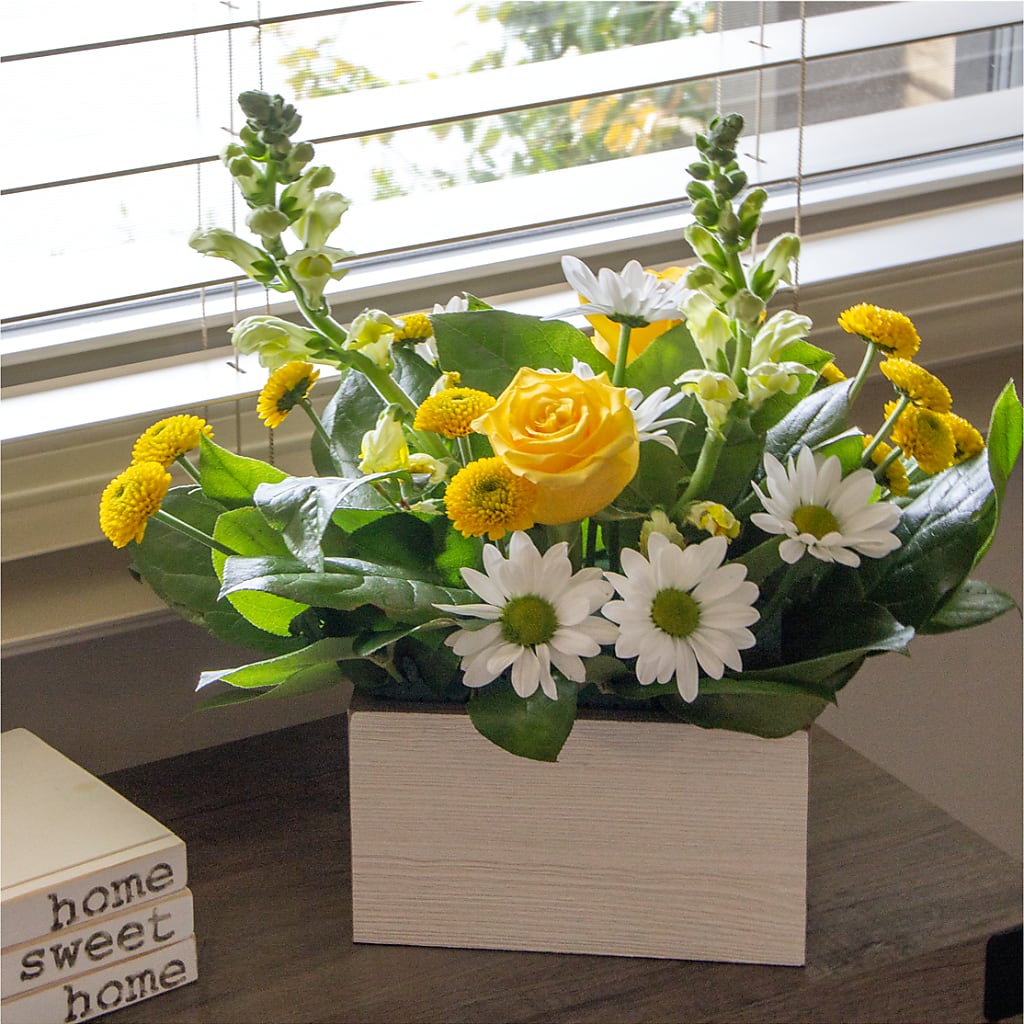 Sun Salutation Box Bouquet –  Eventos Galindo, Chicago IL