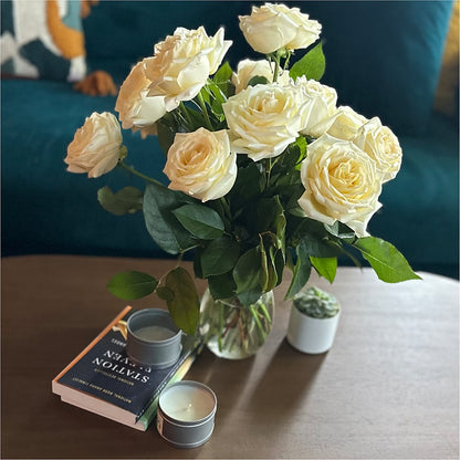 Long Stem Yellow Rose Bouquet –  Eventos Galindo, Chicago IL