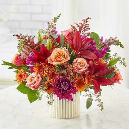 Burgundy Landscape Bouquet –  Eventos Galindo, Chicago IL