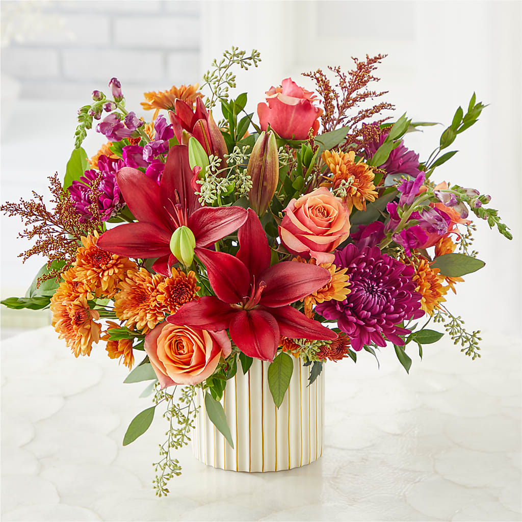 Burgundy Landscape Bouquet –  Eventos Galindo, Chicago IL