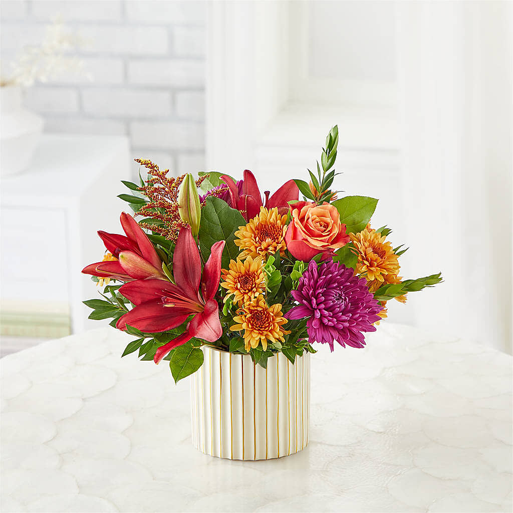 Burgundy Landscape Bouquet –  Eventos Galindo, Chicago IL