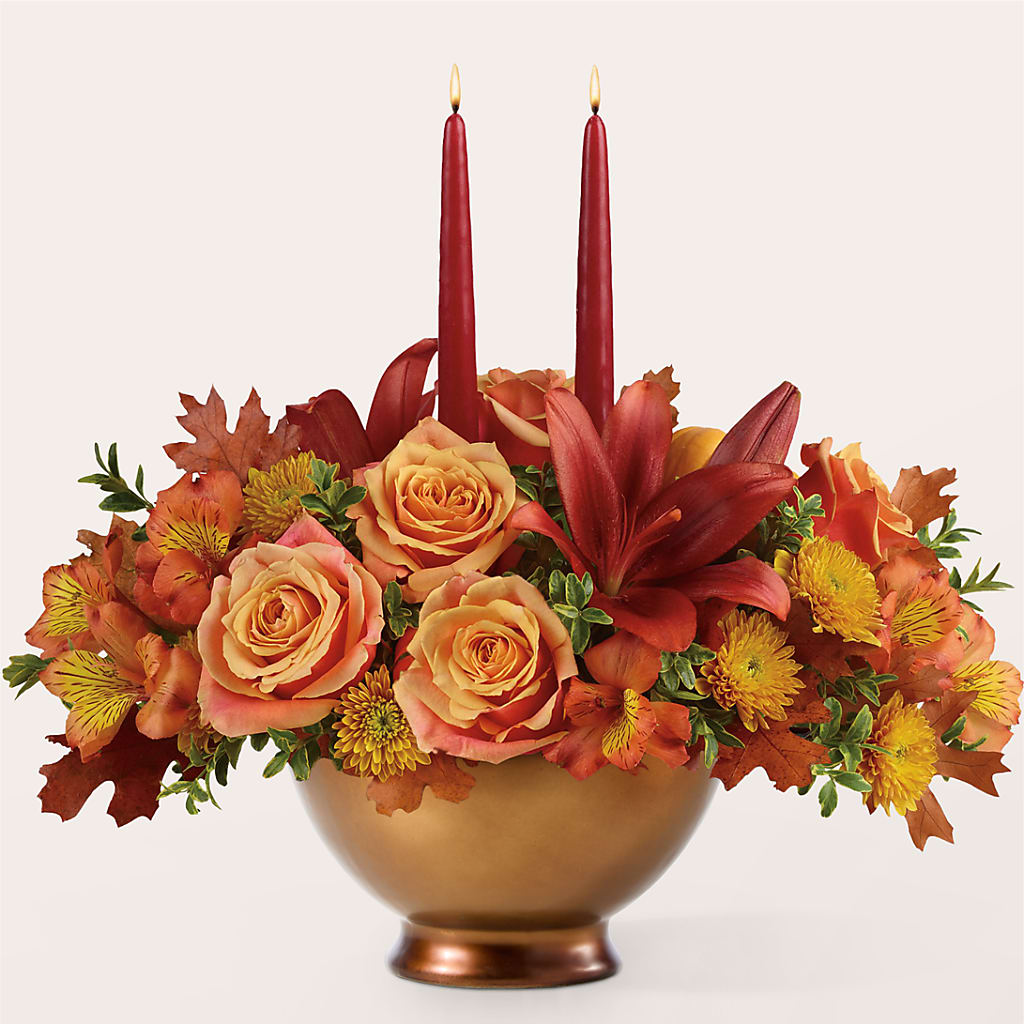 Harvest Table Centerpiece –  Eventos Galindo, Chicago IL