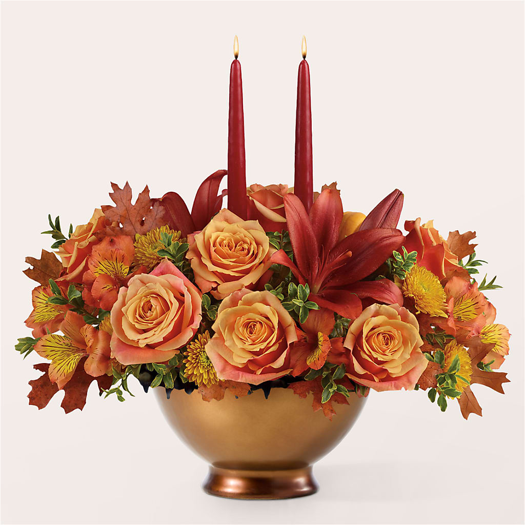 Harvest Table Centerpiece –  Eventos Galindo, Chicago IL