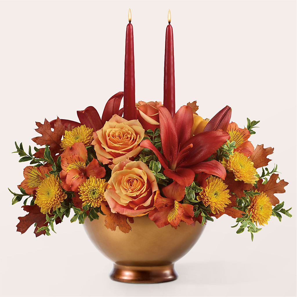 Harvest Table Centerpiece –  Eventos Galindo, Chicago IL