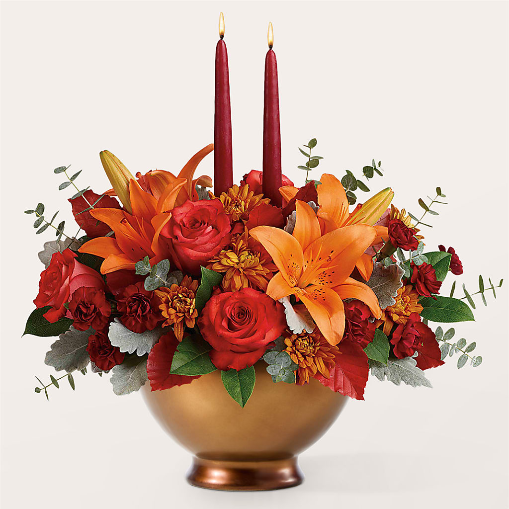 Fruits of Fall Centerpiece –  Eventos Galindo, Chicago IL