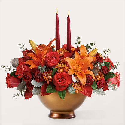 Fruits of Fall Centerpiece –  Eventos Galindo, Chicago IL