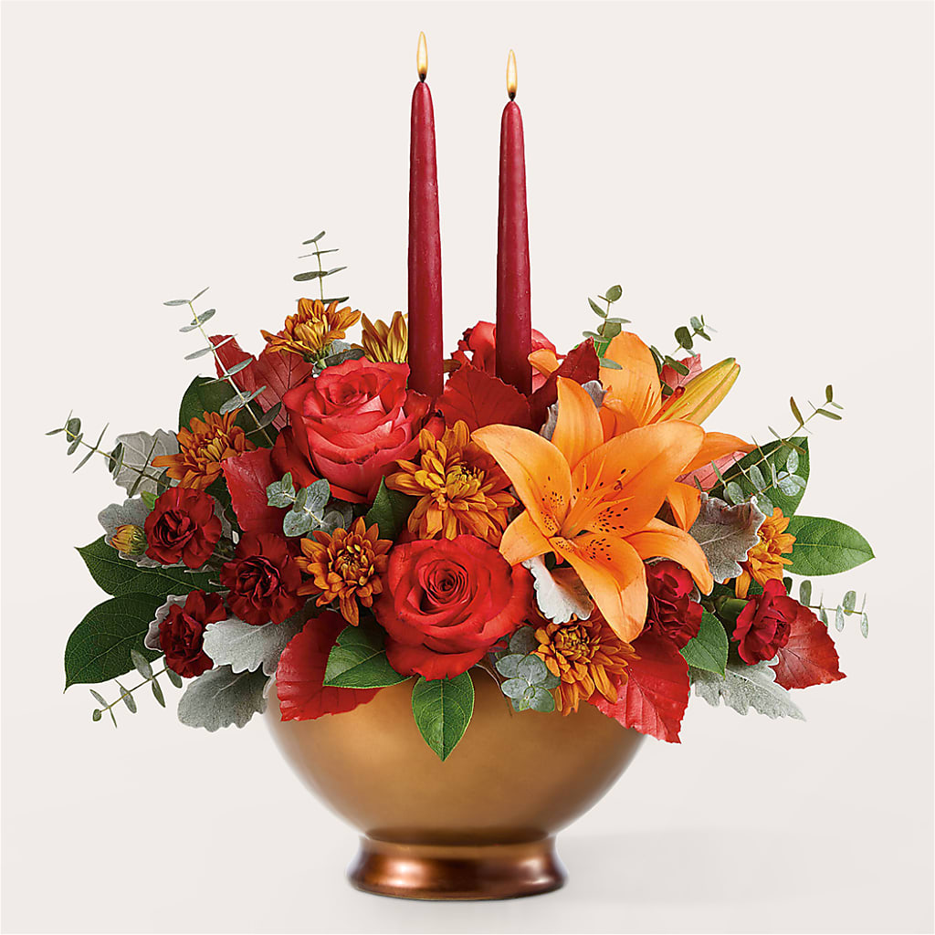 Fruits of Fall Centerpiece –  Eventos Galindo, Chicago IL