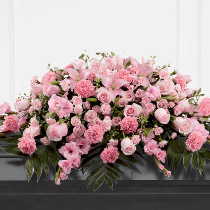 Garden of Comfort Casket Spray (Standard) –  Eventos Galindo, Chicago IL