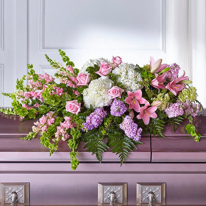 Life's Gratitude Casket Spray –  Eventos Galindo, Chicago IL