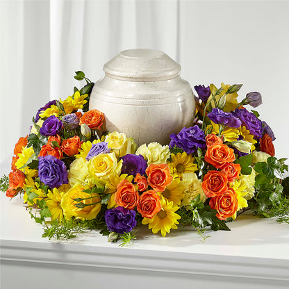 Blossoms of Remembrance Cremation Adornment –  Eventos Galindo, Chicago IL