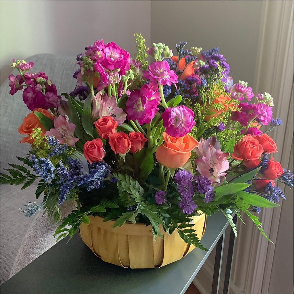 Garden of Life Basket –  Eventos Galindo, Chicago IL