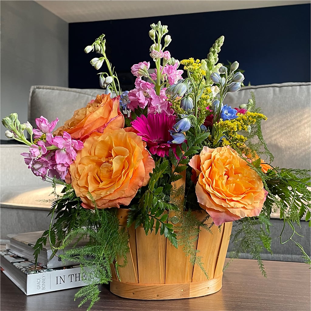 Garden of Life Basket –  Eventos Galindo, Chicago IL