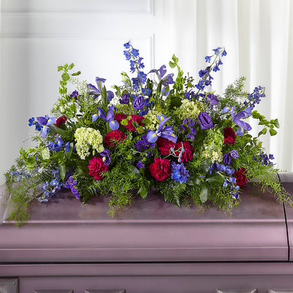 Always Treasured Casket Spray –  Eventos Galindo, Chicago IL