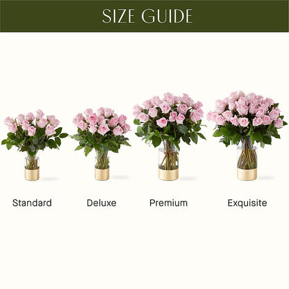 Picture Perfect Pink Rose Bouquet –  Eventos Galindo, Chicago IL